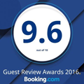 Booking.com rating EXCEPTIONAL