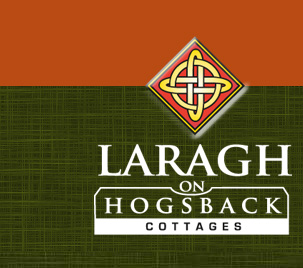 Welcome to Laragh-on-Hogsback Cottages, Hogsback - logo